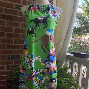 J. McLaughlin Halter Horse Dress